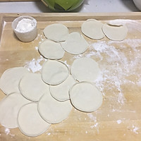 韭菜鸡蛋鱼肉水饺的做法图解7