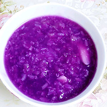 紫薯山药粥(秋季宝宝润肺好粥)