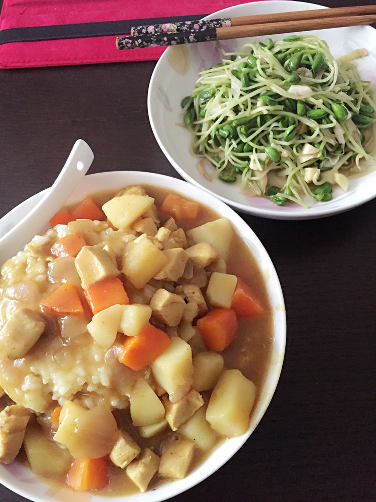 清炒豆苗的做法图解6