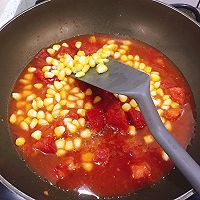 低脂茄汁玉米鸡胸肉的做法图解4