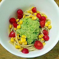 牛油果Pasta#春天不减肥，夏天肉堆堆#的做法图解11