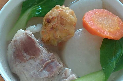 蔬菜肉丸子