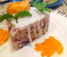 椰汁芒果花米饭的做法