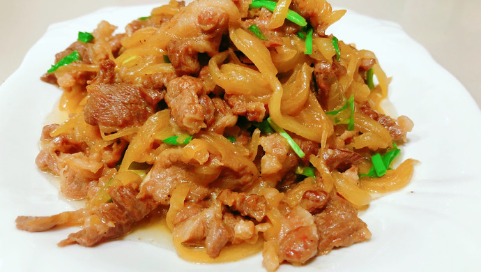 牛肉炒萝卜丝