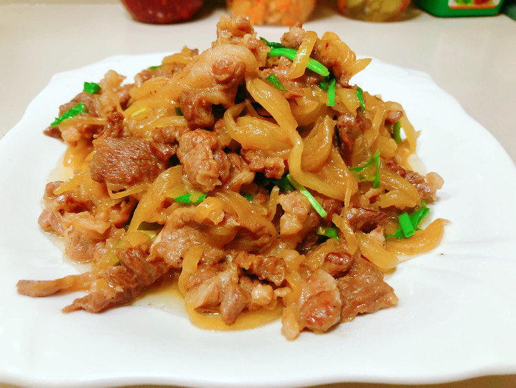 牛肉炒萝卜丝的做法