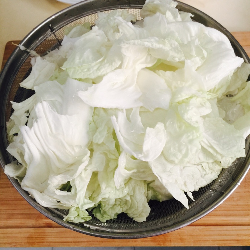 白菜豆腐汤的做法图解3