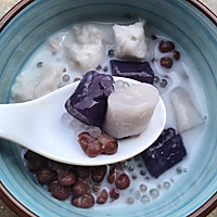 椰汁芋圆西米露的做法图解10