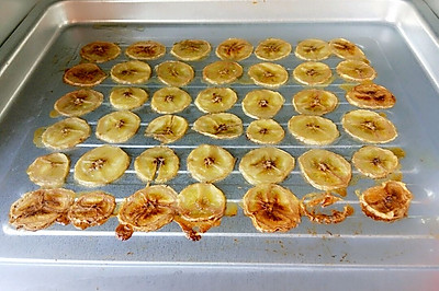 蜂蜜烤箱香蕉脆片