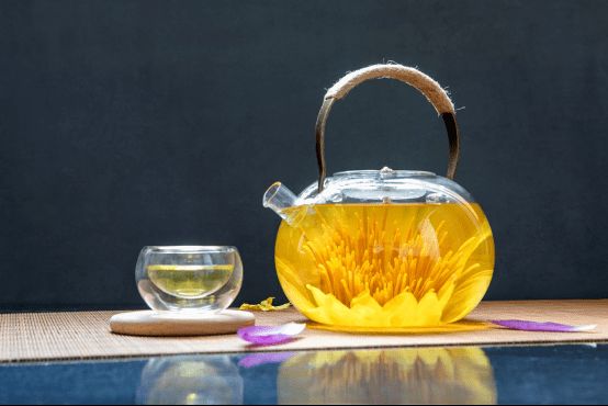 成都品茶工作室夏季美容茶饮海选推荐荷花茶