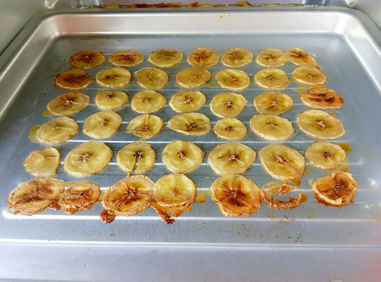 蜂蜜烤箱香蕉脆片的做法
