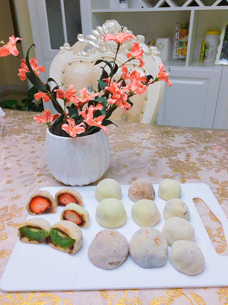 草莓大福的做法