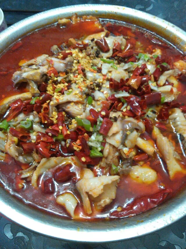 Boiled fish