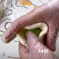 抹茶奶酥【迷你方形】小吐司的做法图解14