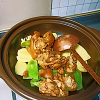 云南菜～砂锅酸木瓜杂菜汤的做法图解5