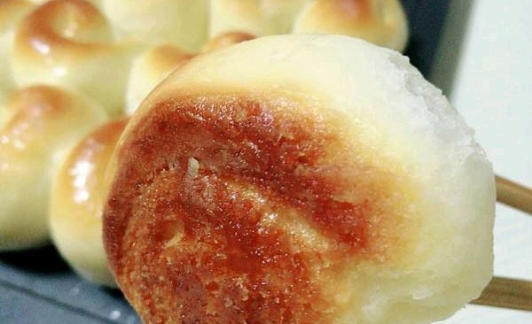 脆皮小面包【韩国烤馒头】无黄油版的做法