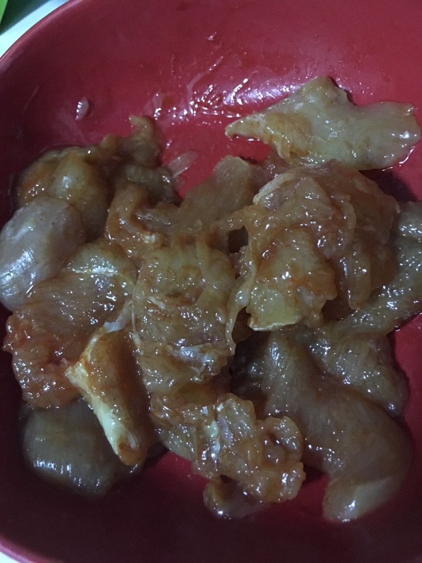 可以用来减肥的零食-美味鸡肉干的做法图解2