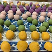 五彩小汤圆的做法图解6