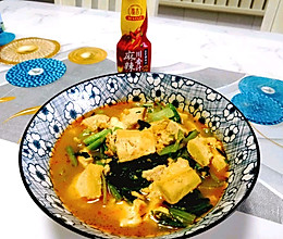 #豪吉小香风 做菜超吃香#小白菜炖豆腐的做法