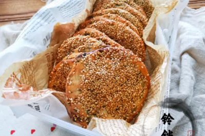 秋天里也能吃到的荠菜干烧饼