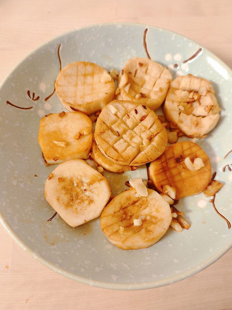 黄油蒜香杏鲍菇的做法