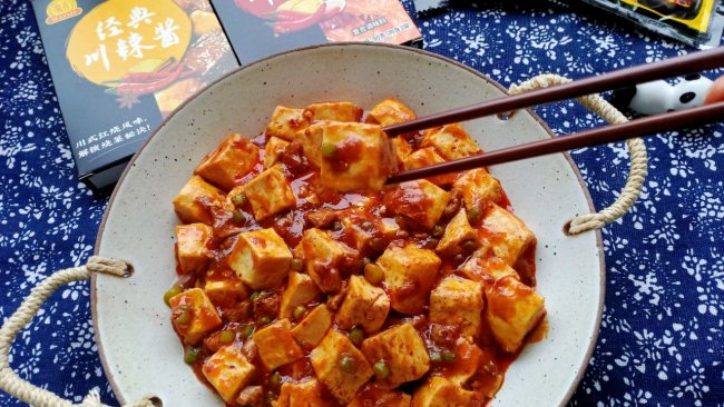 #豪吉小香风 做菜超吃香#豉香肉末豆腐的做法