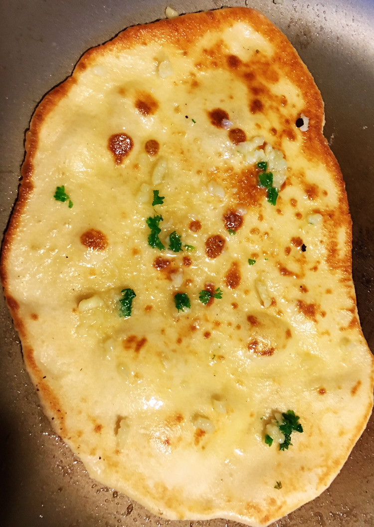 印度大蒜烤饼的做法