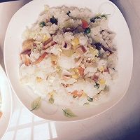 时蔬炒饭的做法图解4