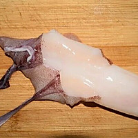 红烧鱿鱼的做法图解2