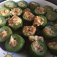 蒜蓉粉丝蒸丝瓜的做法图解4