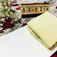 牛油果西多士的做法图解2