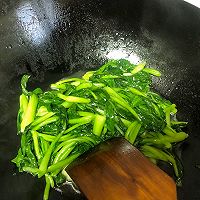 青炒鸡毛菜的做法图解5