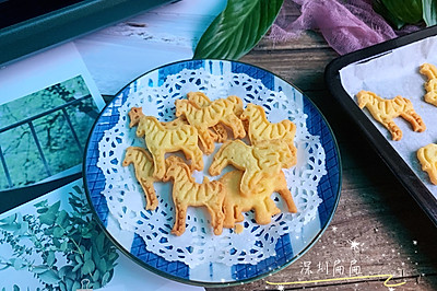 入口即化的黄油动物饼干