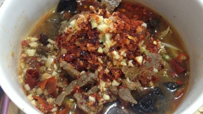 水煮牛肉