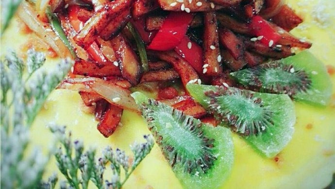 黑胡椒'''油炸杏鲍菇