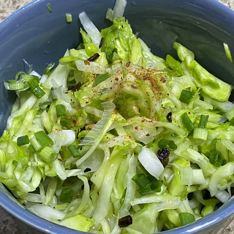 香拌儿菜的做法