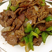 黑椒牛肉片的做法图解6