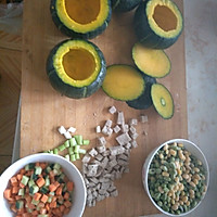 南瓜饭的做法图解1