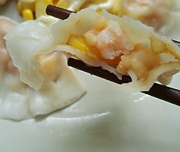 鲜虾玉米饺子的做法