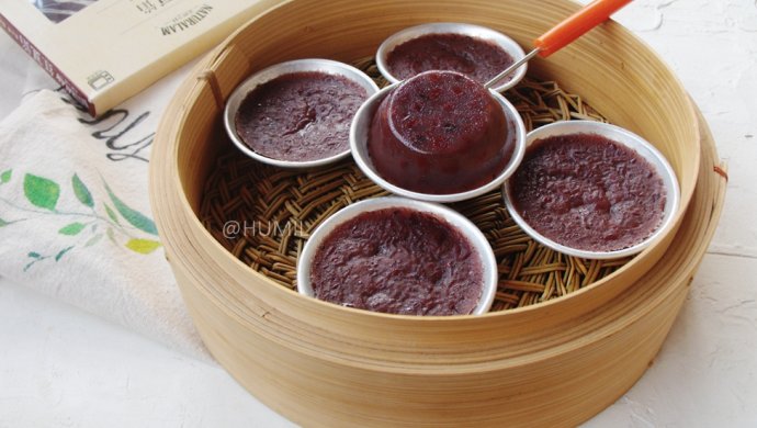 纯红豆钵仔糕