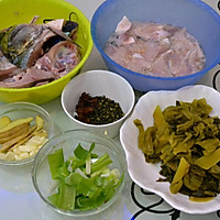 椒麻酸菜鱼(清淡版老人孩子都适合)的做法图解1