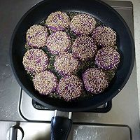 紫薯饼的做法图解9