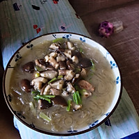 家常菜之花菇炖粉条的做法图解6
