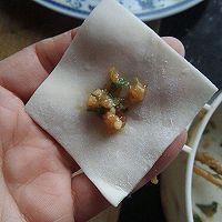 荠菜肉馅馄饨的做法图解4