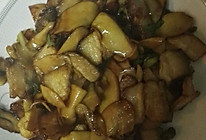杏鲍菇炒回锅肉的做法