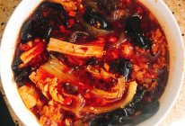 水煮肉❓炝锅腐竹的做法