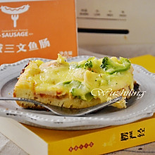 芝士香肠披萨#精品菜谱挑战赛#