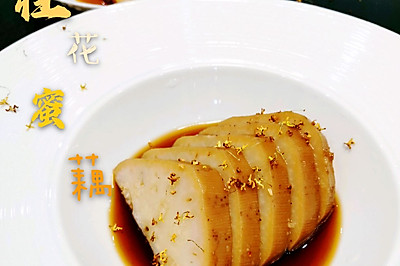 杭帮菜——桂花蜜藕
