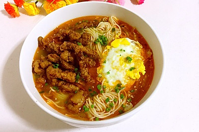 麻辣酥肉面