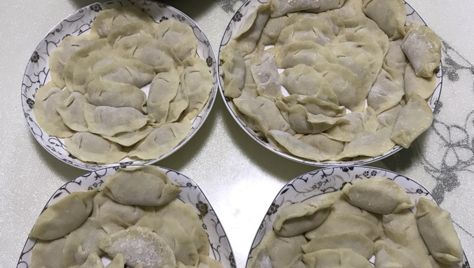 白菜玉米猪肉饺子