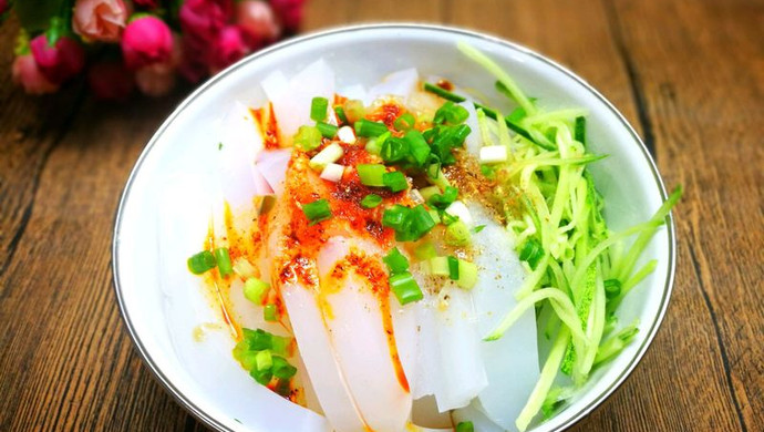 自制凉粉（豌豆淀粉）